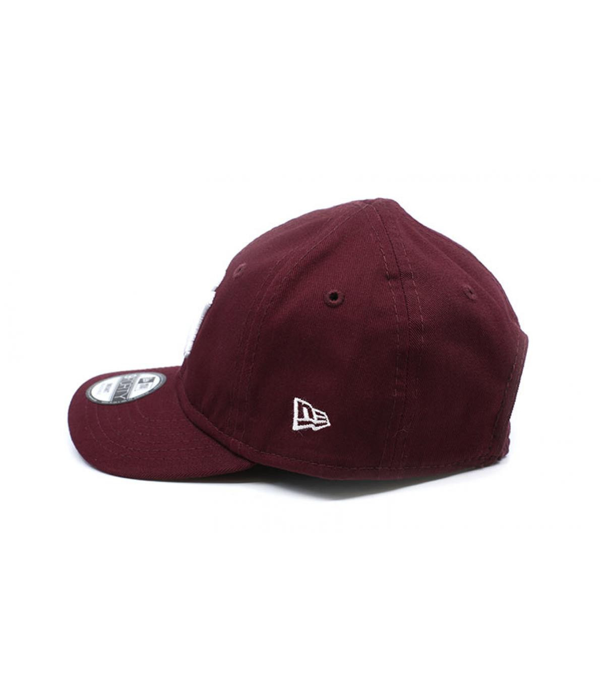 New Era casquette NY bébé violet